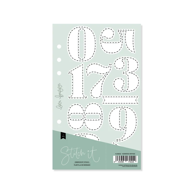 Lora Bailora - Stitch It! - Vintage Numbers