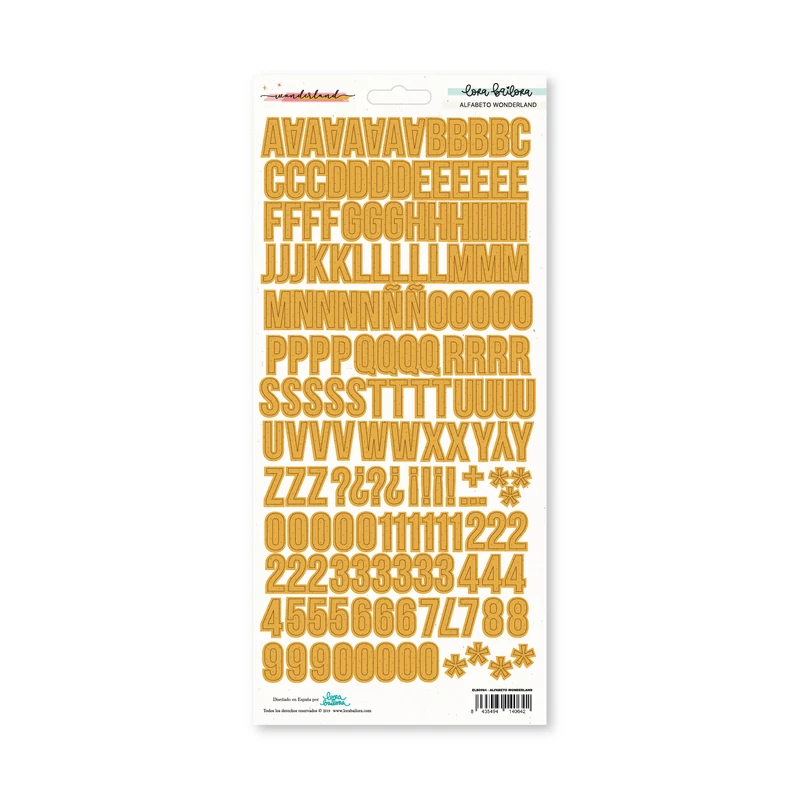 Lora Bailora - Wonderland Alpha Stickers