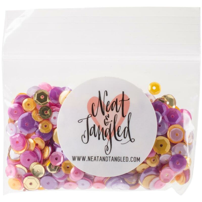 Neat &amp; Tangled Flitter Mix - Wild Orchid