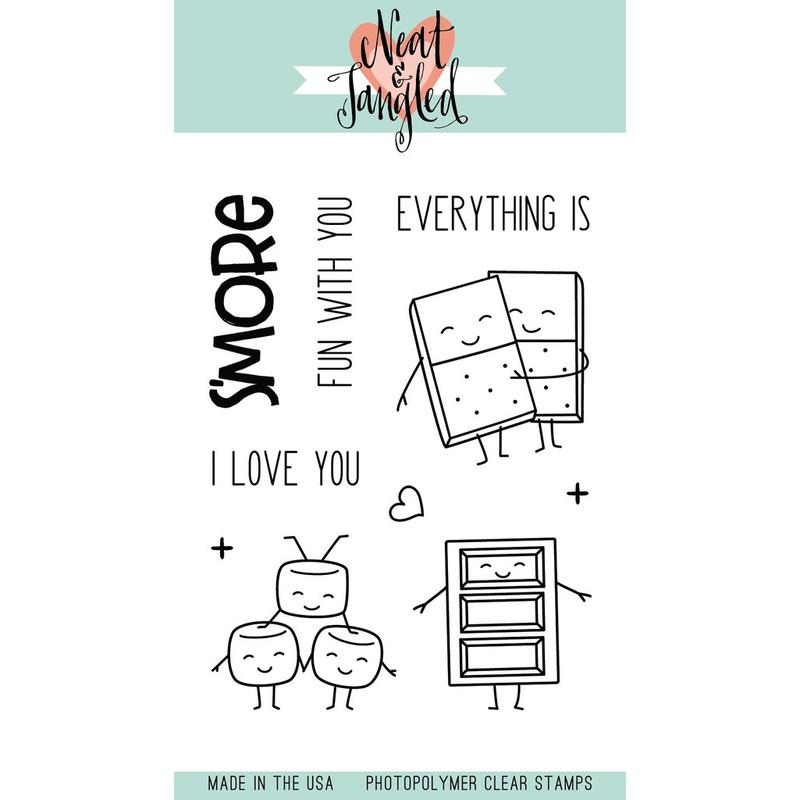 Neat &amp; Tangled 3x4 Stamp Set - S'more Fun