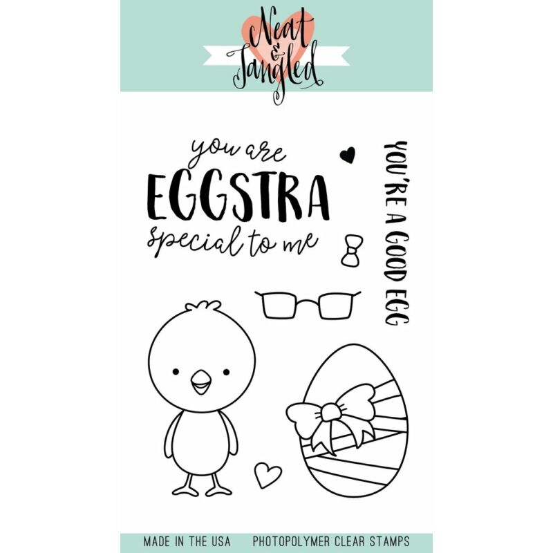 Neat &amp; Tangled 3x4 Stamp Set - Eggstra Special