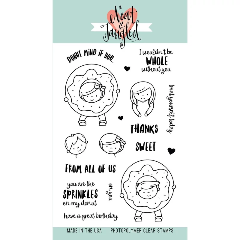 Neat &amp; Tangled 4x6 Stamp Set - Say Yes to Donuts