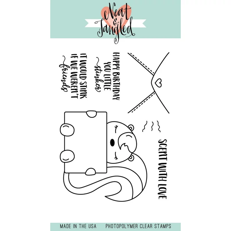 Neat &amp; Tangled 3x4 Stamp Set - Little Stinker