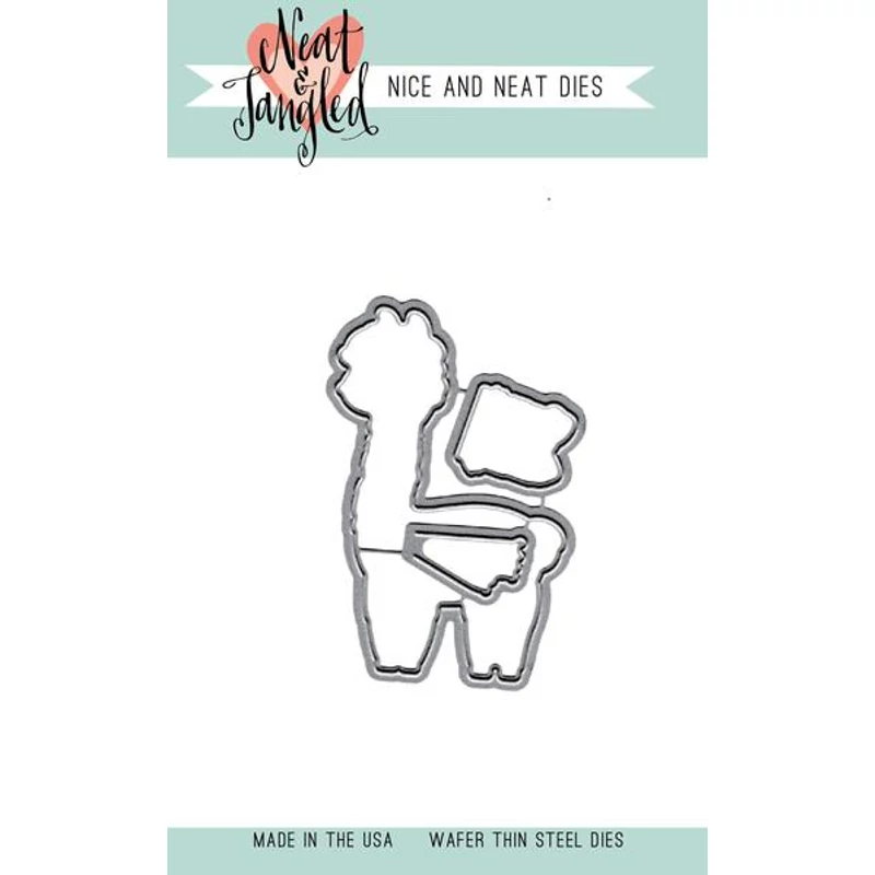 Neat & Tangled Dies - Fa La Llama