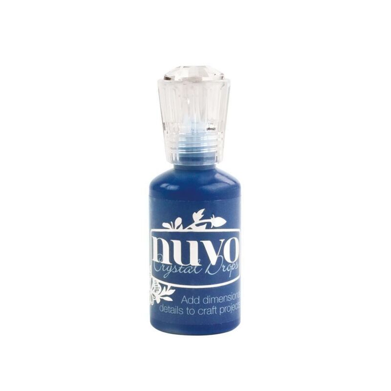 Nuvo Crystal Drops - Gloss-Midnight Blue