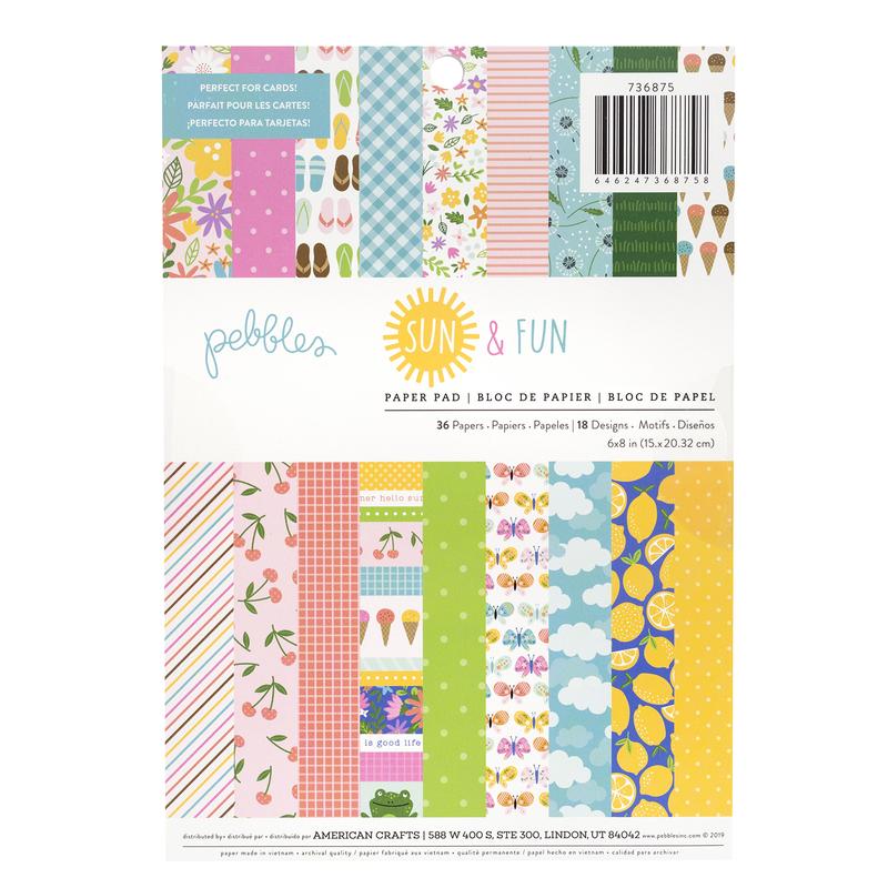36 Sheets NEW Pebbles Jen Hadfield 6x6 Paper Pad 36 Sheets NEW Pebbles Jen Hadfield 6x6 Paper Pad