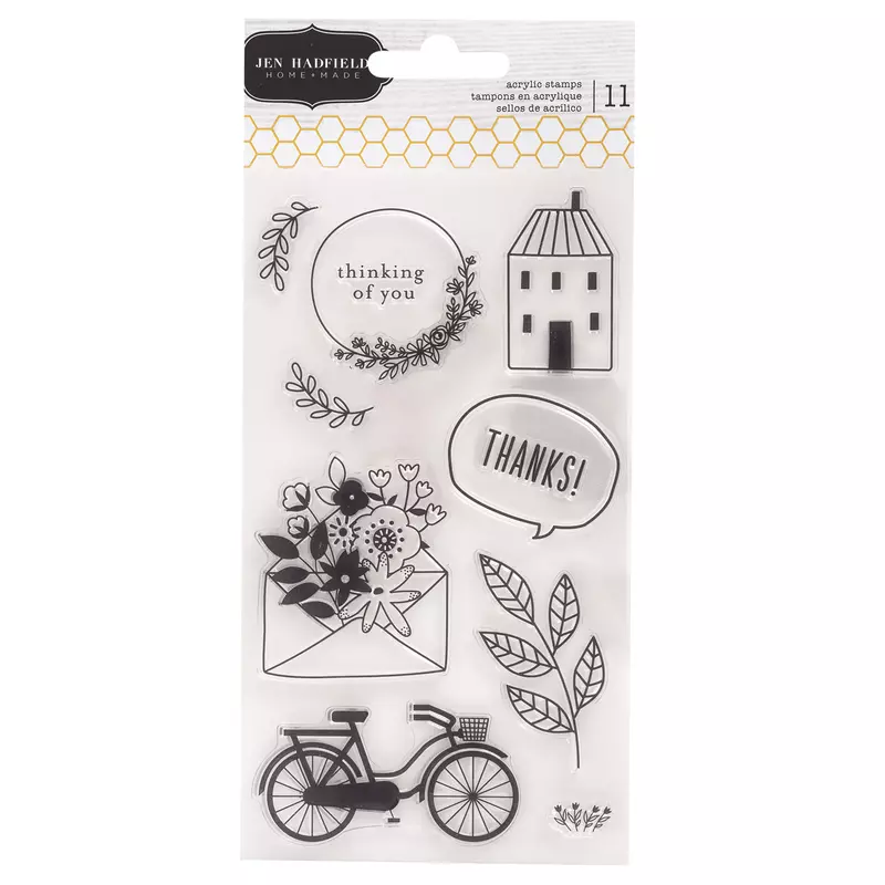 Pebbles - This is family Stamp Set (13 Piece)