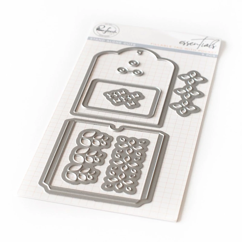 Pinkfresh Studio - Essentials: Fillable tag with pocket Die