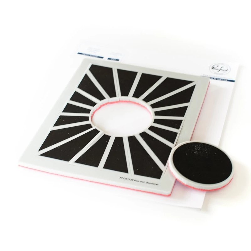 Pinkfresh Studio - Pop Out: Sunburst cling stamp
