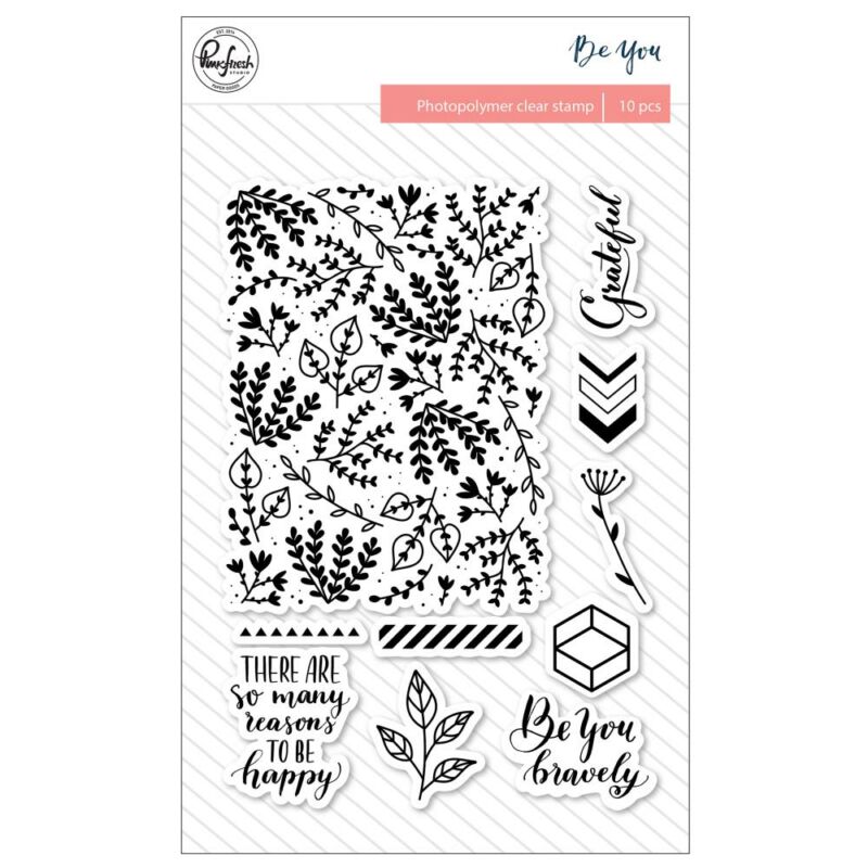 Pinkfresh Studio - Be You 4x6 Clear Stamps