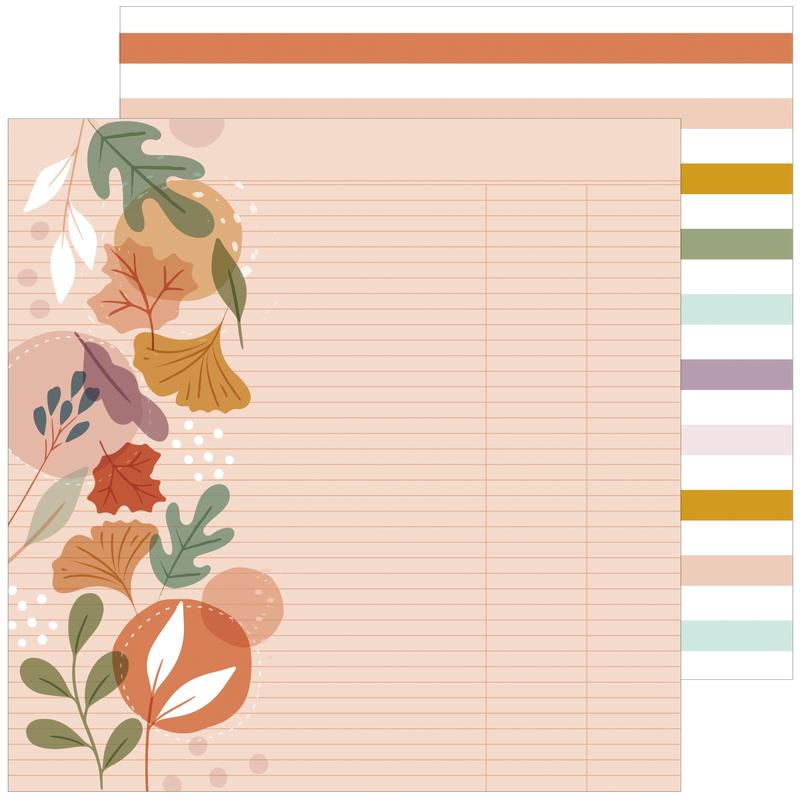 Pinkfresh Studio - Days of Splendor 12x12 Paper - Fall in love