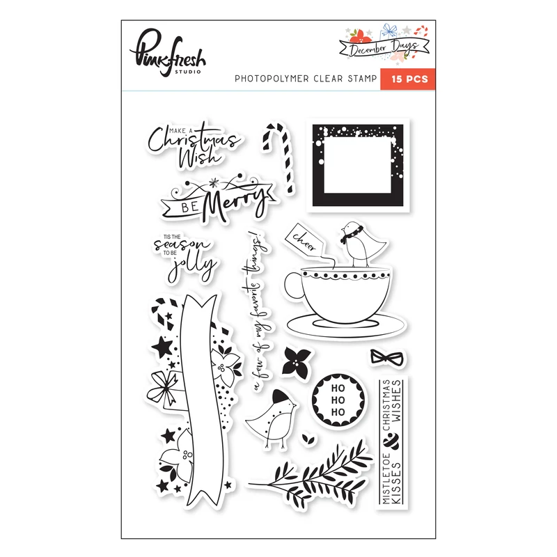 Pinkfresh Studio - December Days Stamp Set