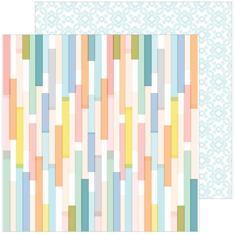 Pinkfresh Studio - Flower Market 12x12 Paper - Palette
