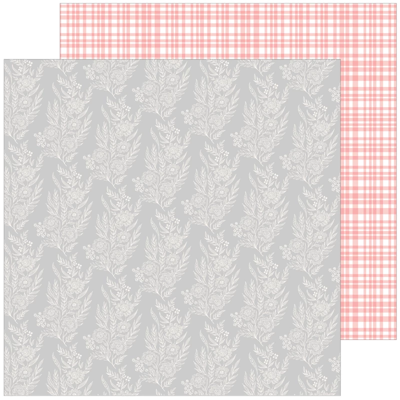 Pinkfresh Studio - The Best Day 12x12 Paper - Home Sweet Home