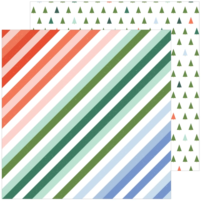 Pinkfresh Studio - Holiday Dreams 12x12 Paper - Sweet Holiday