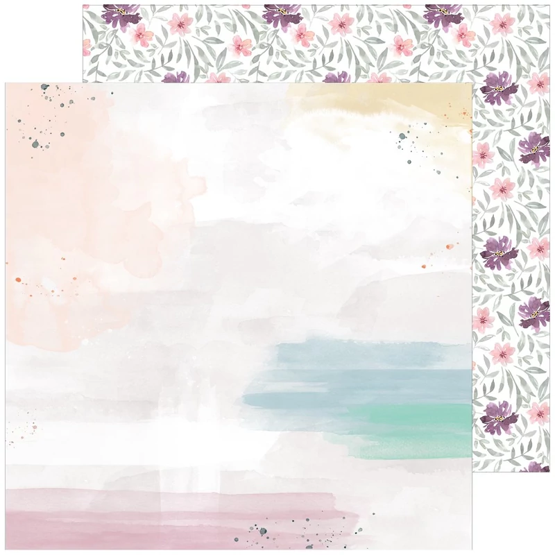 Pinkfresh Studio - Just a Little Lovely 12x12 Paper - Highlight