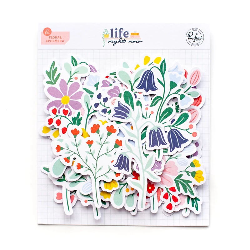 Pinkfresh Studio - Life Right Now Floral Ephemera