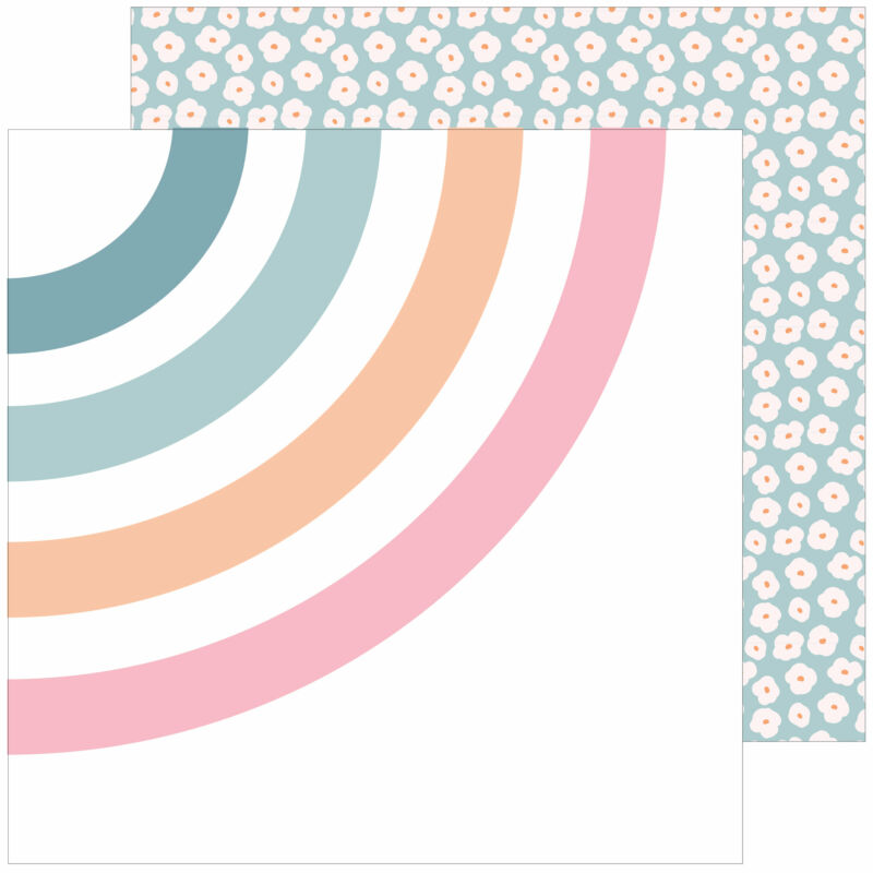 Pinkfresh Studio - Lovely Blooms 12x12 Paper - Good Things