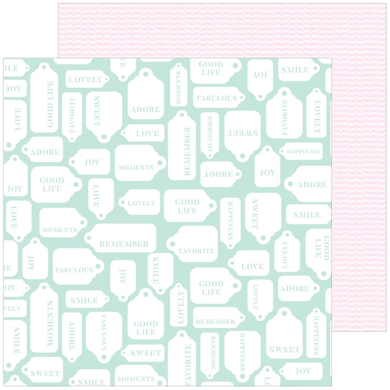 Pinkfresh Studio - My Favorite Story 12x12 Paper - Good Life