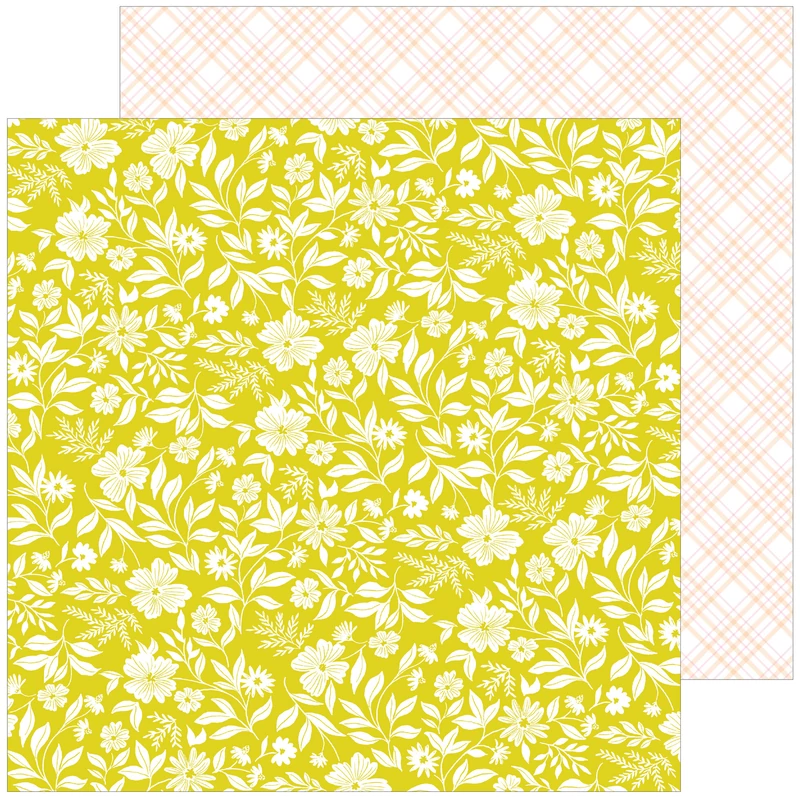 Pinkfresh Studio - Picture Perfect 12x12 Paper - Create Joy