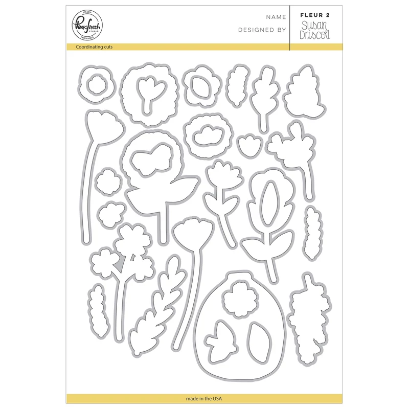 Pinkfresh Studio Die Set - Fleur 2