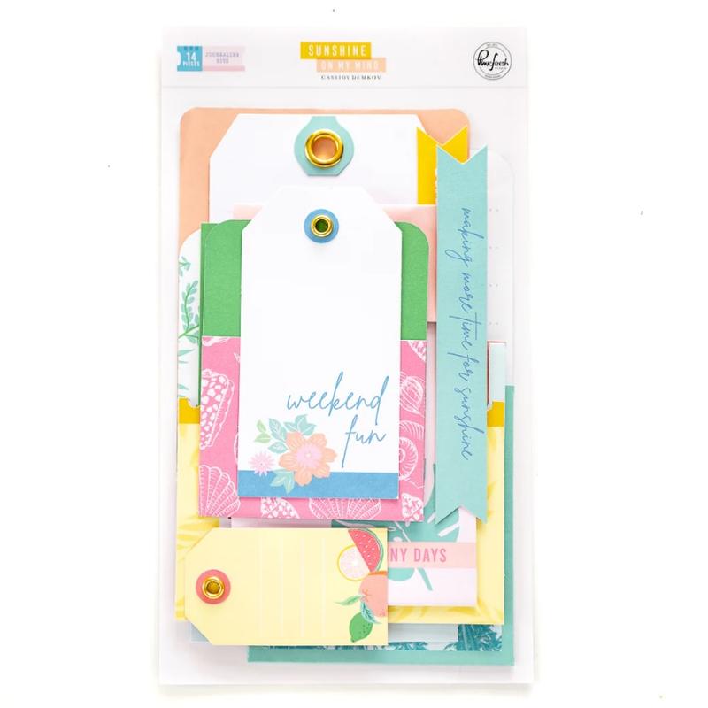 Pinkfresh Studio - Sunshine on my Mind Journaling Bits