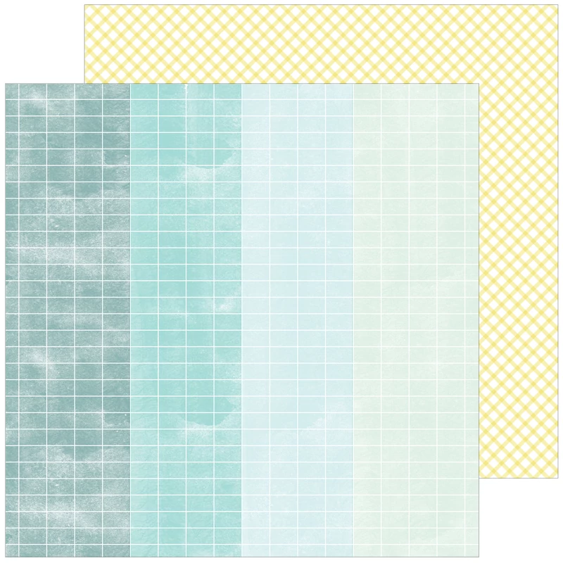 Pinkfresh Studio - Delightful 12x12 scrapbook papír - Go Bravely