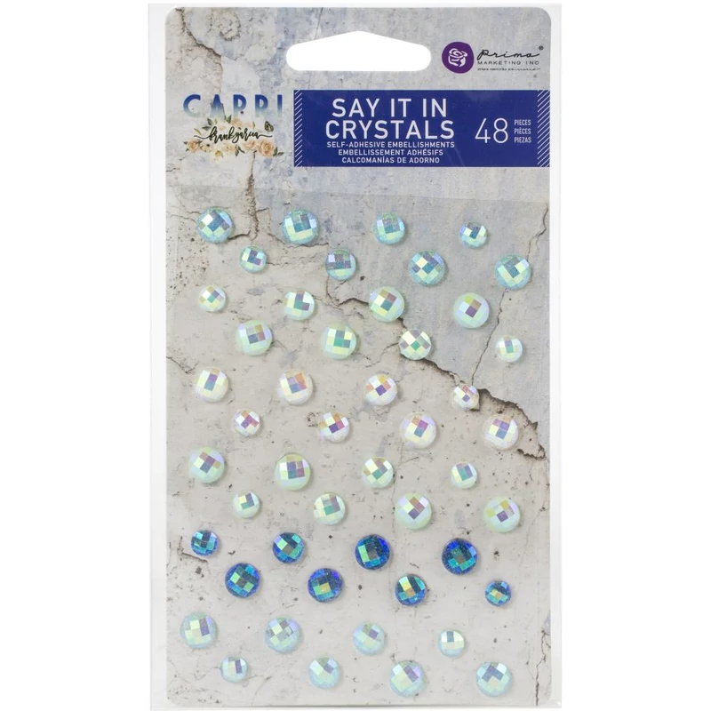 Prima Marketing - Capri Say It In Crystals