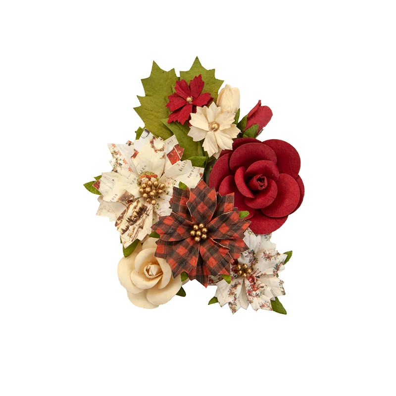 Prima Marketing - Christmas in the Country Flower - Christmas Song