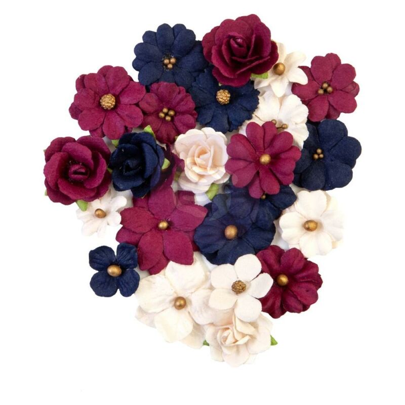 Prima Marketing - Darcelle Paper Flowers - Gilded Beauties