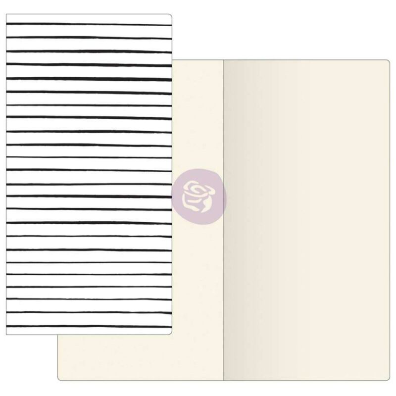 Prima Traveler's Journal Notebook füzet elefántcsont papír - Modern Lines