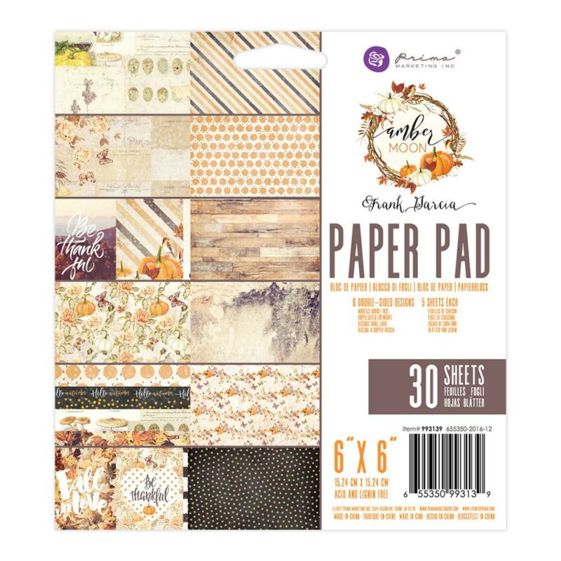 Prima Marketing - Amber Moon 6x6 Paper Pad
