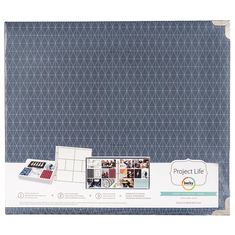Becky Higgins - Project Life 12x12 Album - Sharp Edition