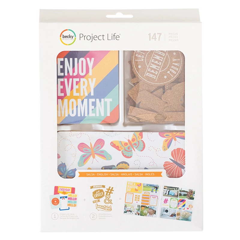 Becky Higgins - Project Life Salsa - English Value Kit