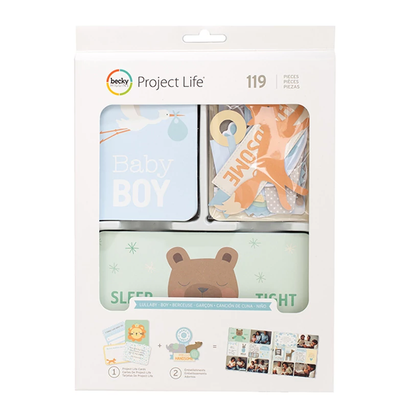 Becky Higgins - Project Life Lullaby Value Kit - Boys