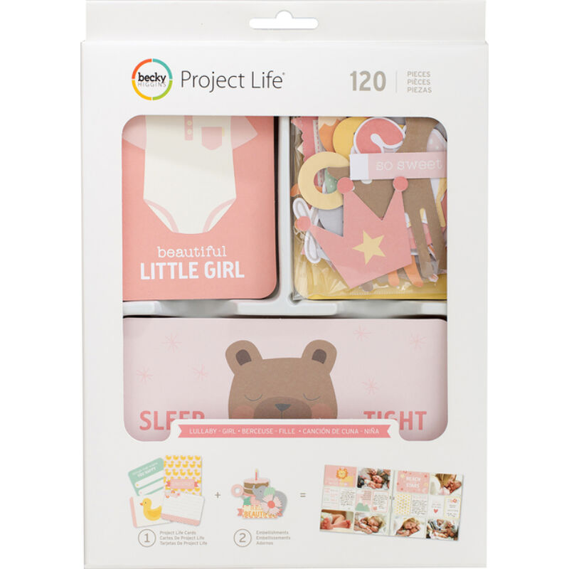 Becky Higgins - Project Life Lullaby Value Kit - Girls