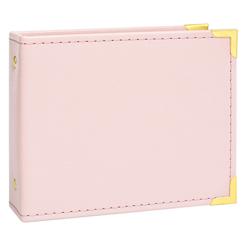 Becky Higgins - Project Life - Instax Album - Faux Leather Baby Pink