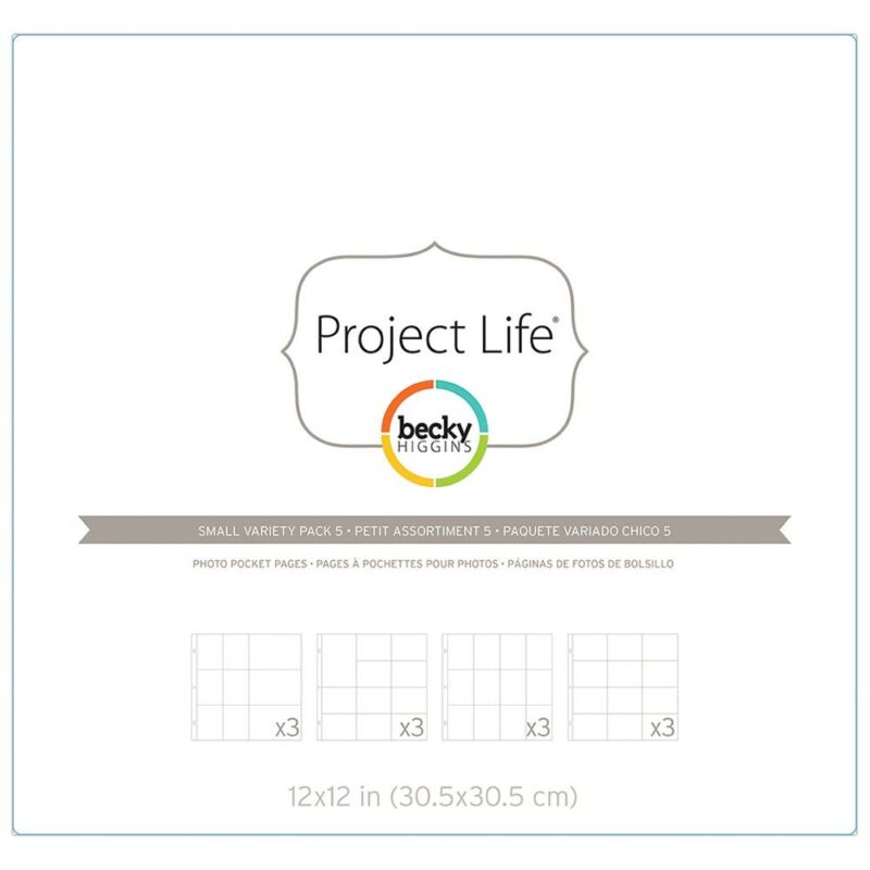 Project Life - Becky Higgins Photo Pockets - Variety Pack 5