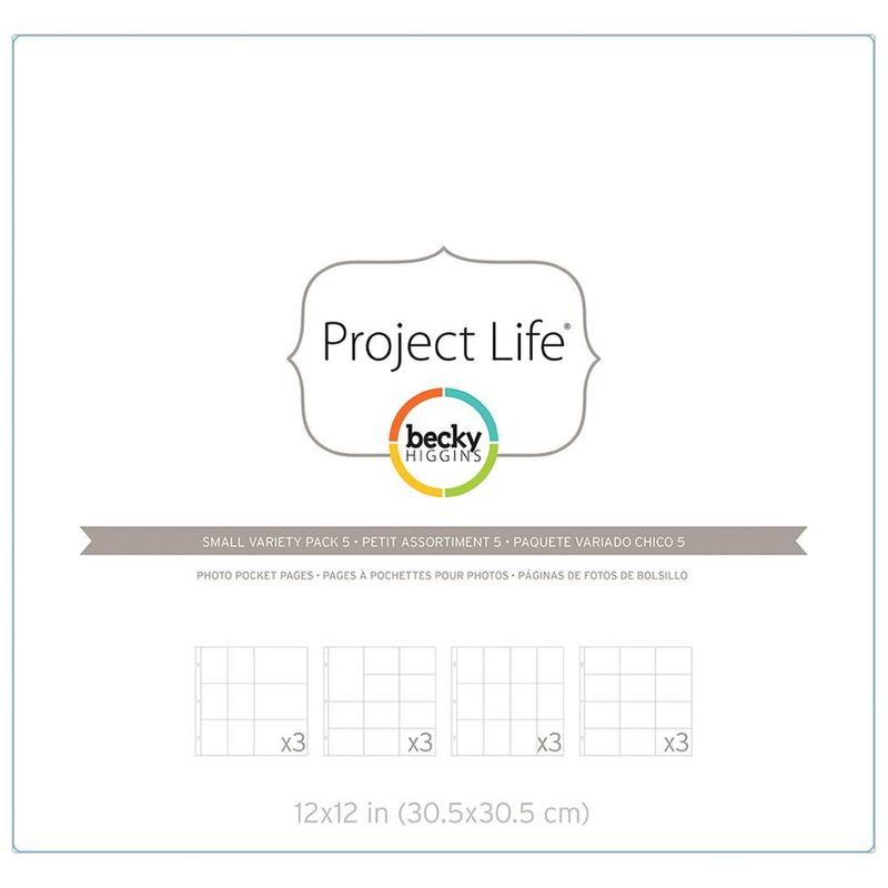 Project Life - Becky Higgins Photo Pockets - Variety Pack 5