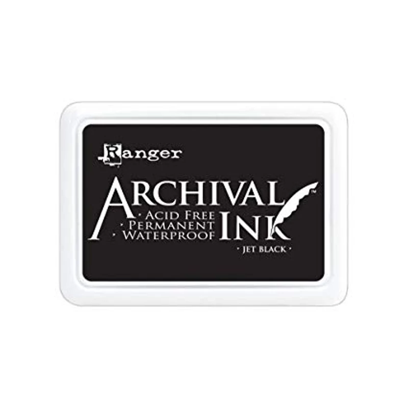 Ranger - Jumbo Archival Ink Pad - Jet Black