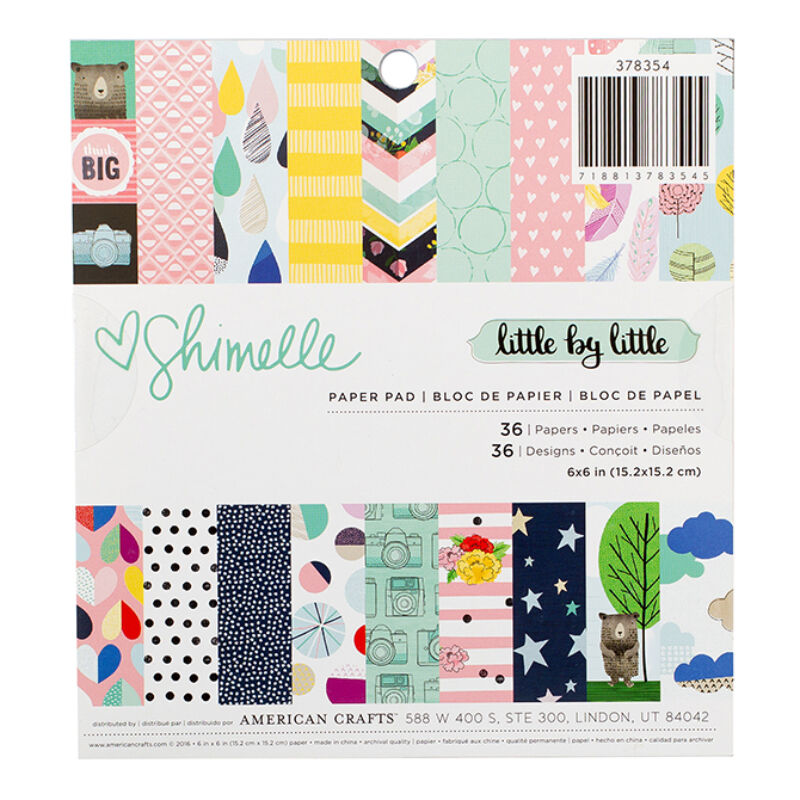 Shimelle - Little By Little 6x6 Paper Pad