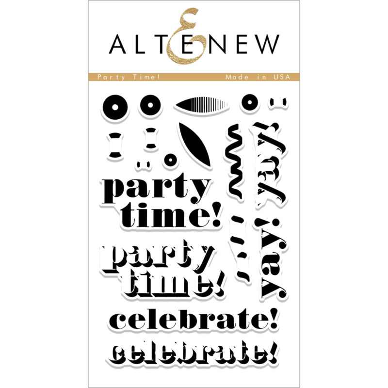 Altenew Party Time! Stamp Set