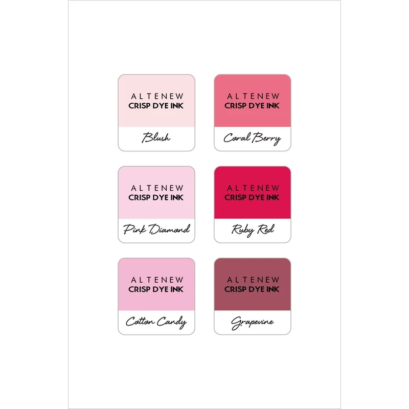 Altenew Mini Ink Cube Set - Ballet Slippers