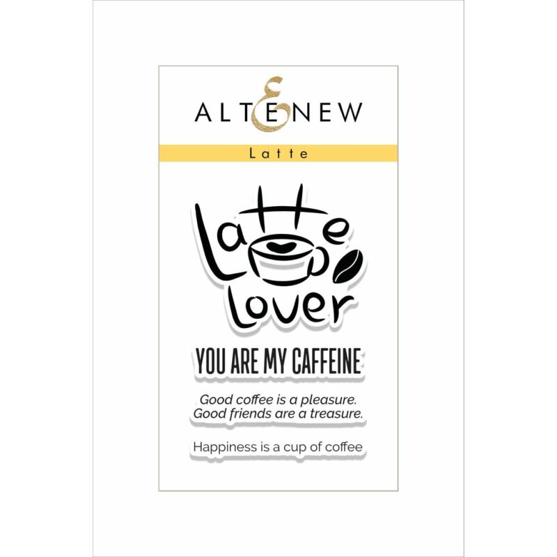 Altenew Latte Stamp Set