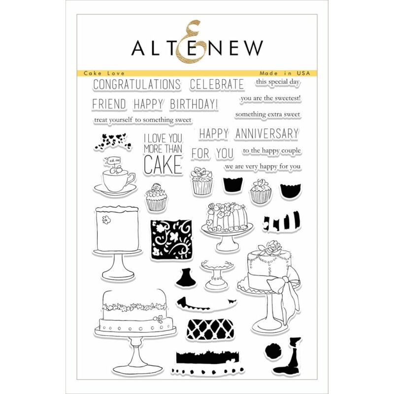 Altenew Cake Love Stamp Set