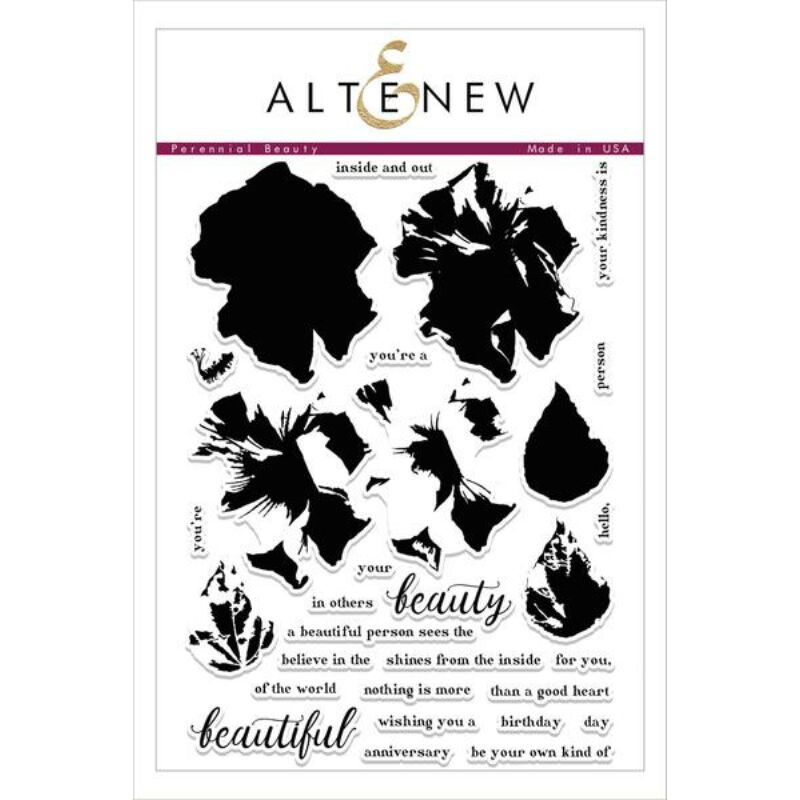 Altenew Perennial Beauty Stamp Set