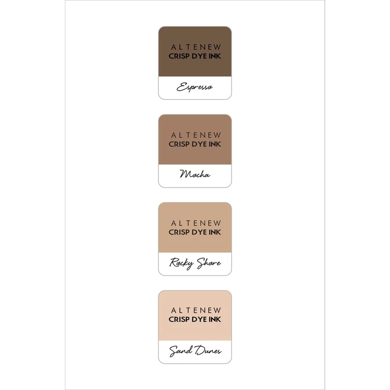 Altenew Mini Ink Cube Set - Coffee Break