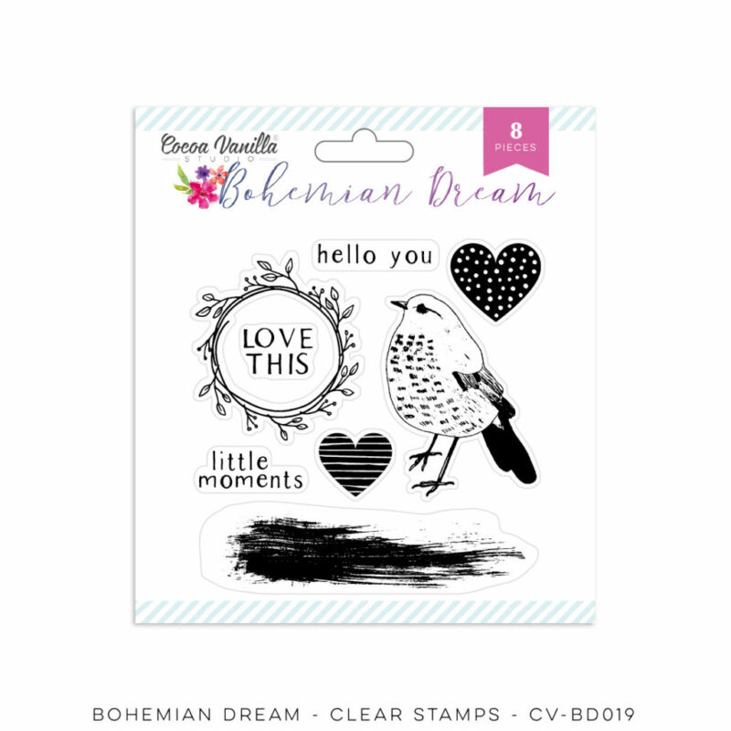 Cocoa Vanilla Studio - Bohemian Dream Stamp Set