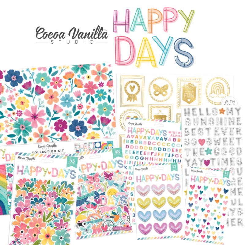 Cocoa Vanilla Studio - Happy Days Collection