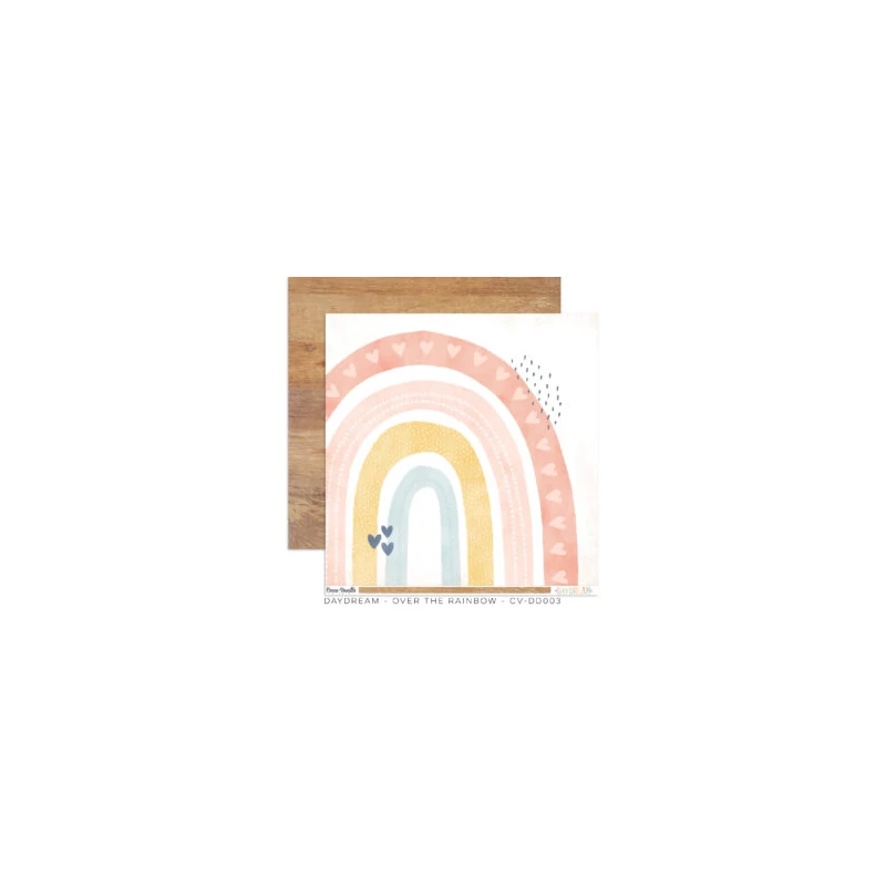 Cocoa Vanilla Studio - Daydream 12x12 papír - Over the Rainbow
